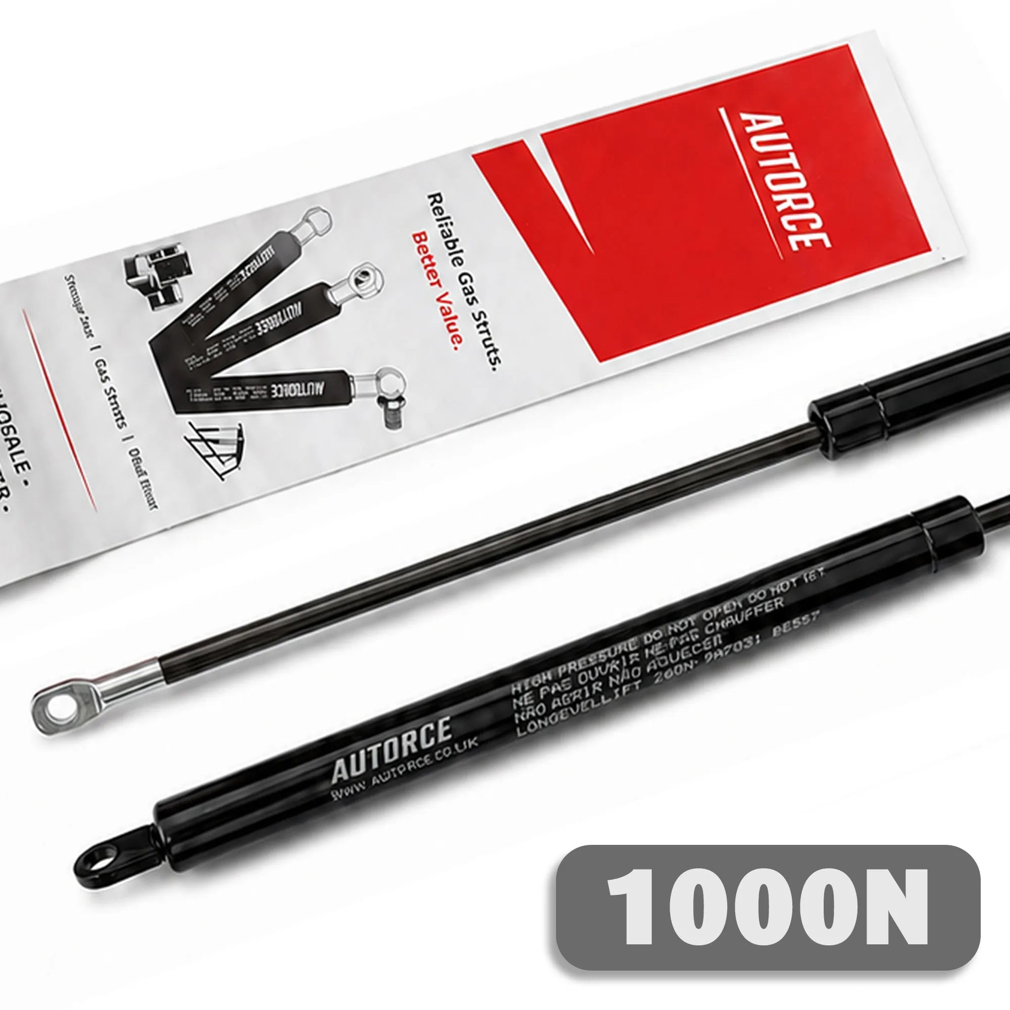 1000N Heavy Duty Support | 540mm Extended Length