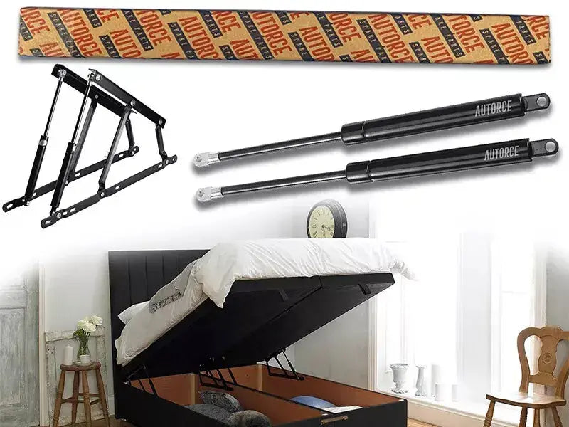 2X Ottoman Bed Gas Struts 1200N Only – Heavy Lift Springs | AUTORCE