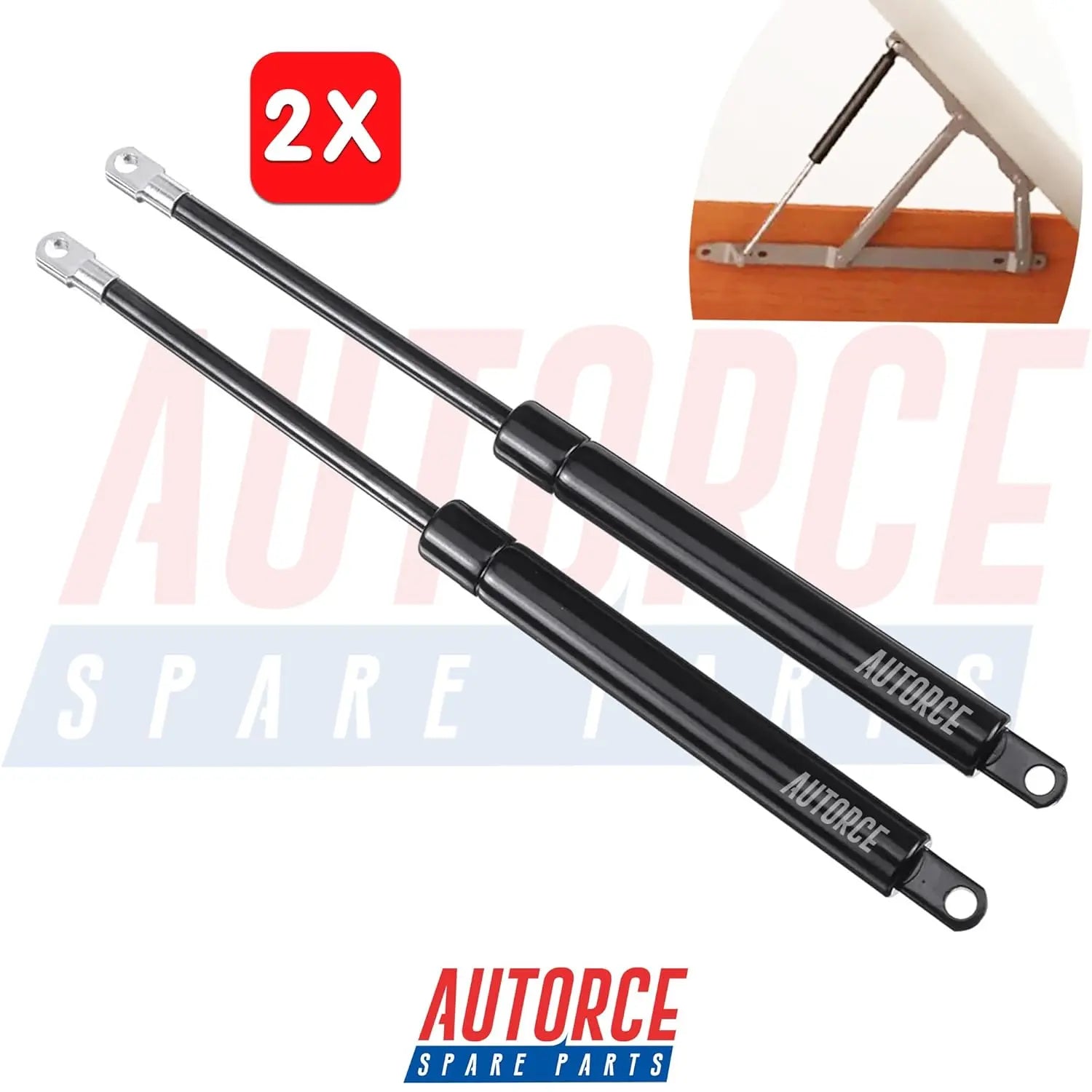 2X Ottoman Bed Gas Struts 1200N Only – Heavy Lift Springs | AUTORCE