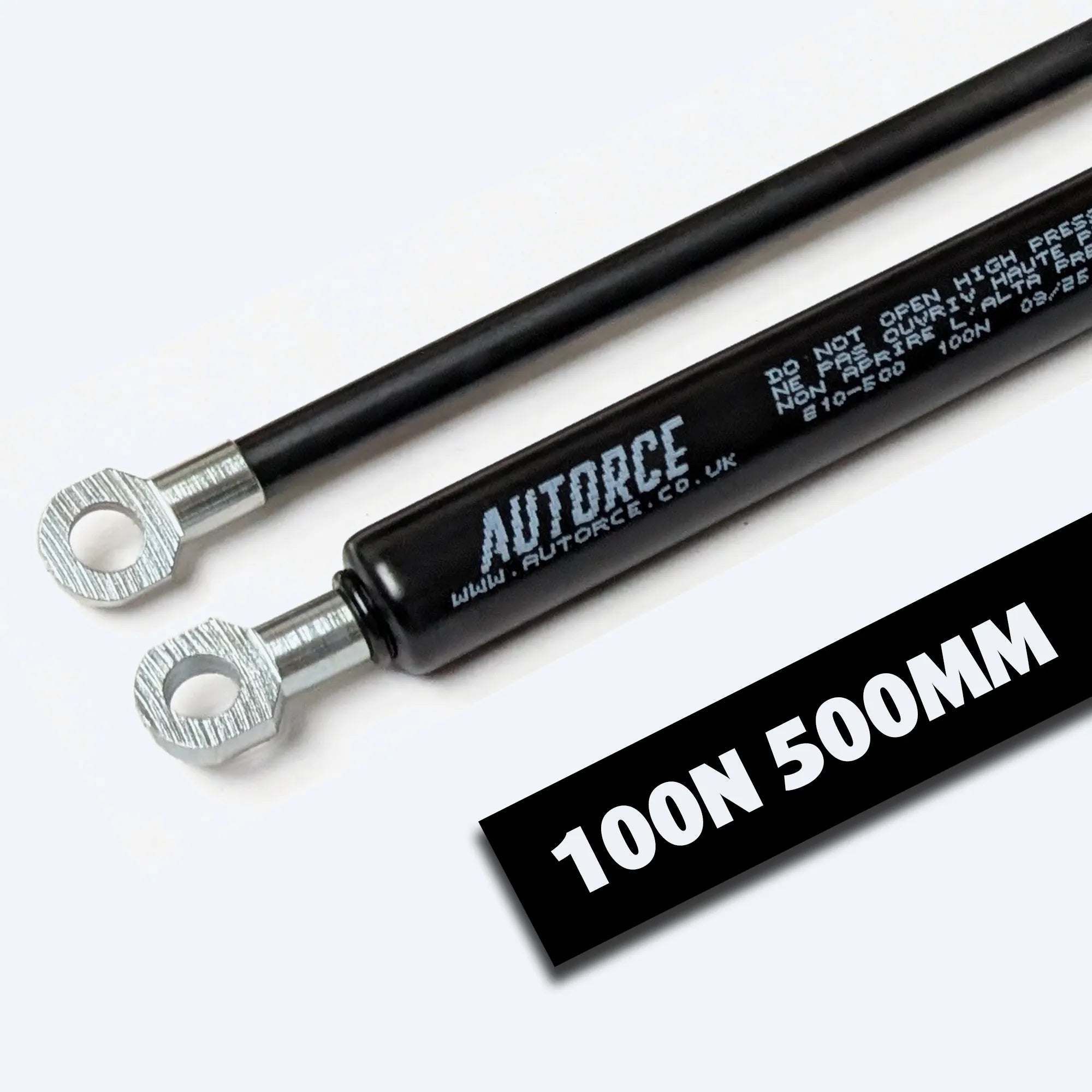 Premium 100N gas strut kit with two pieces for professional lift support solutions