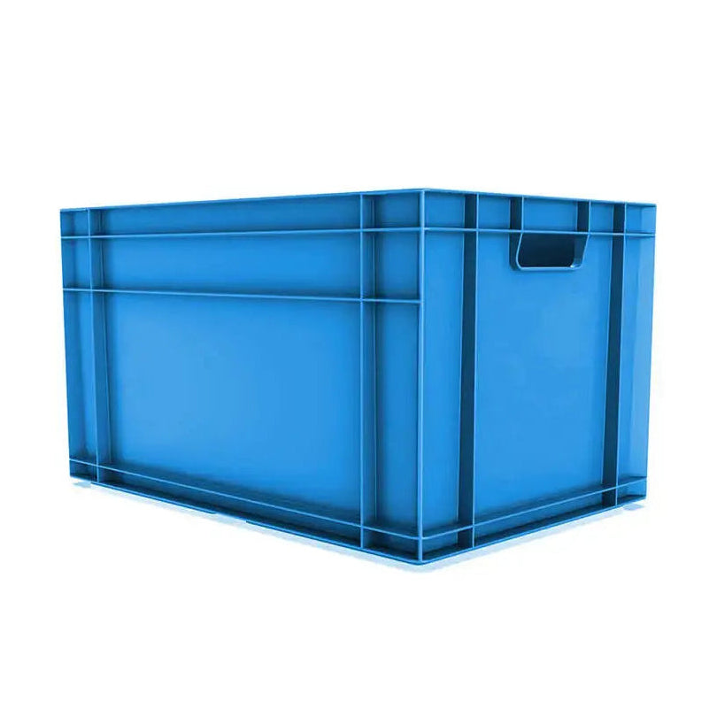 66 Lt Industrial Plastic Storage Euro Crate Box (400x600x340mm) Blue | AUTORCE