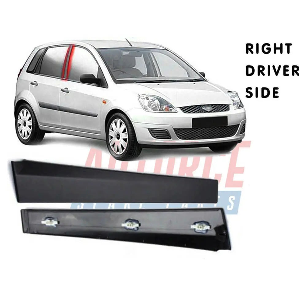 Front Right Door Pillar Plastic Moulding Trim Panel 4/5 Doors Driver Side For Ford Fiesta Mk5 - 52S61A20898AM, 1473673 | AUTORCE