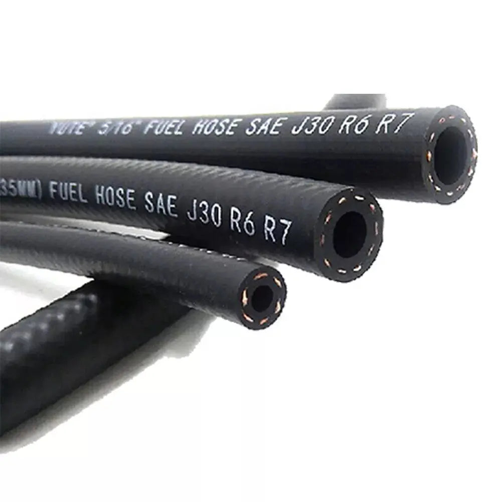 1 Mt Rubber Reinforced Fuel Hose Pipe Line Fuel Engine For Petrol Diesel Oil Or Water | AUTORCE