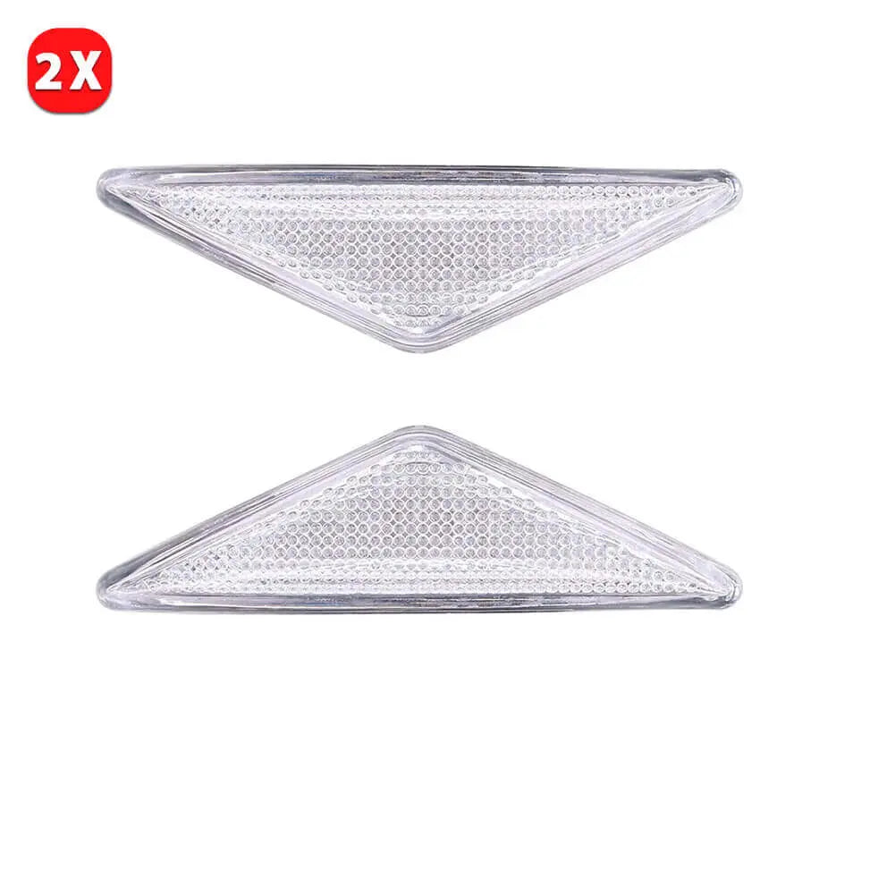 2 Pcs Indicator Repeater Light Lamp Lens For Ford Focus Mk1 Mondeo Mk3 (1998 - 2007) 98AB13K354AA | AUTORCE