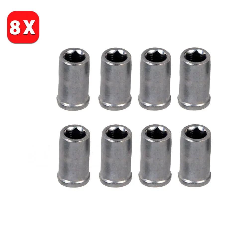 8 Pcs Injector Nuts For Ford Fiesta Focus Fusion (2003 - Onwards) 3M5Q9K549AB, 198263 | AUTORCE