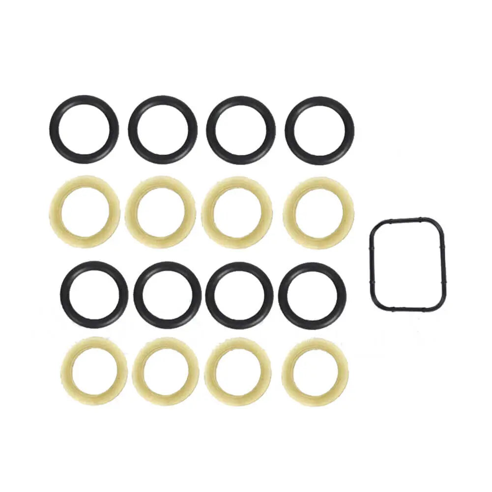 Intake Manifold O-Ring Gaskets Set For Ford C-Max Fiesta Focus Fusion 1.6 TDCi (2004 - Onwards) 3M5Q6C653AA, 1509352 | AUTORCE