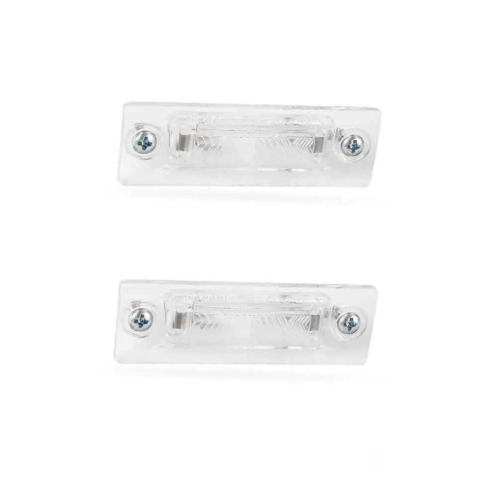 2 Pcs Number Plate Light Lamp L/R For Skoda Superb I Saloon (3U4) (2001 - 2008) 3B5943021E, 3B5998026 | AUTORCE