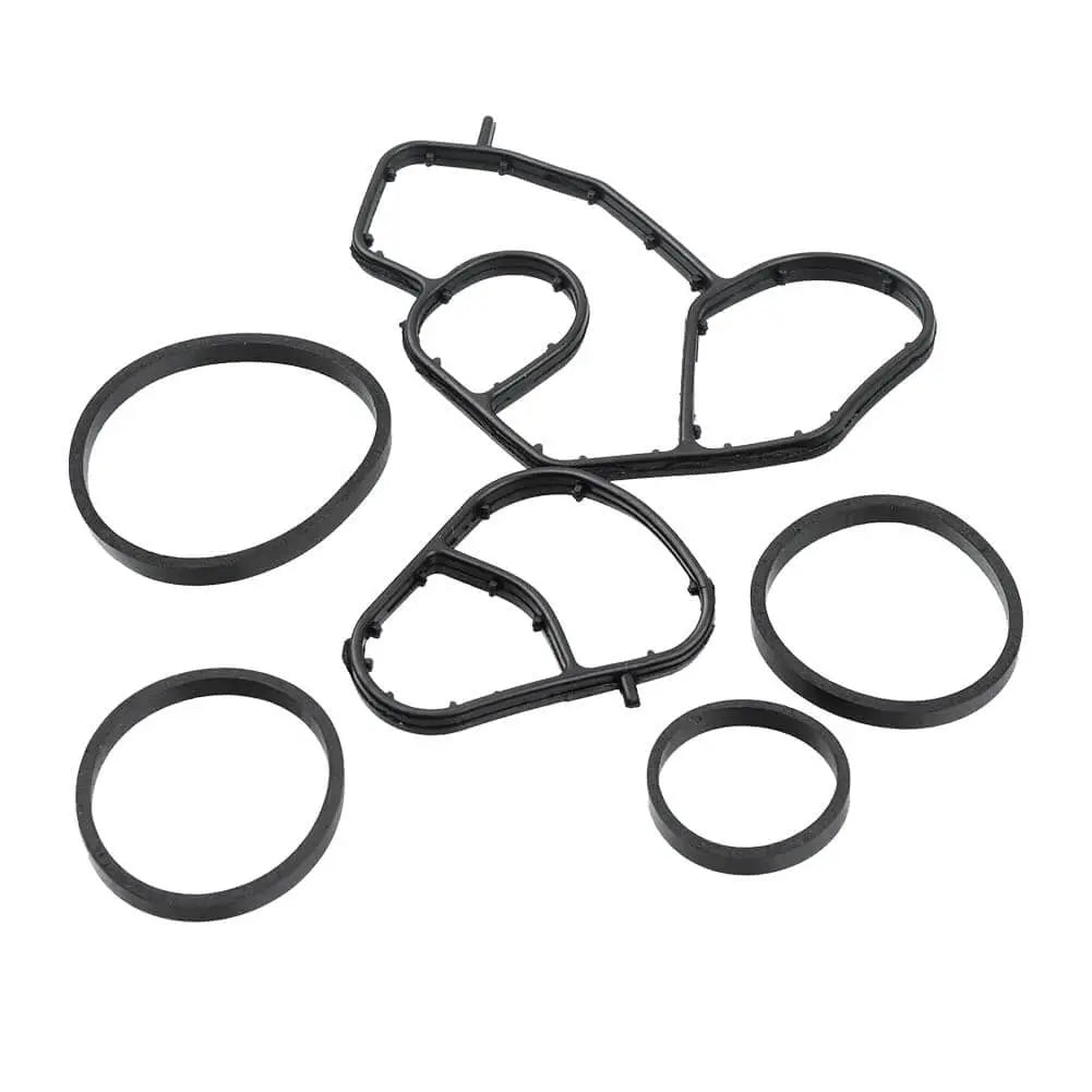 Oil Cooler Gasket O-Ring Set For Peugeot 1007 107 2008 206 CC 206 206+ 207 CC 207 208 3008 301 307 - 1103.S0, 1104.36 | AUTORCE