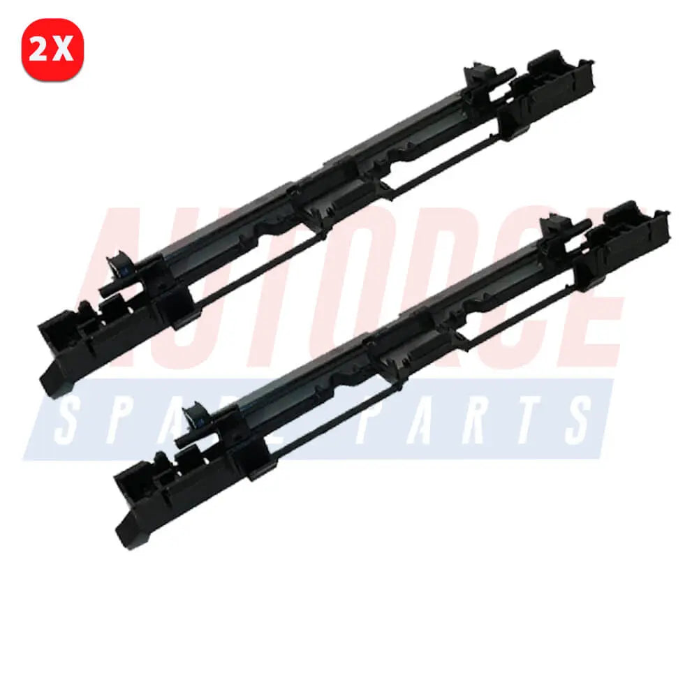 2 Pcs Roof Rail Trim Front Black For Vauxhall For Opel Astra H Zafira (2004 - 2015) 5187914, 13125719 | AUTORCE