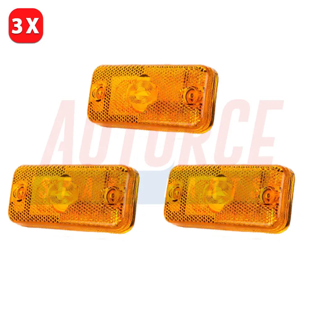3 Pcs Si̇de Marker Lamp L/R For Peugeot Boxer 2.0 BlueHDi 2.2 HDi 2.2 HDi 3.0 HDi (2006 - Onwards) 6303A0, 71749250, 500308514 | AUTORCE