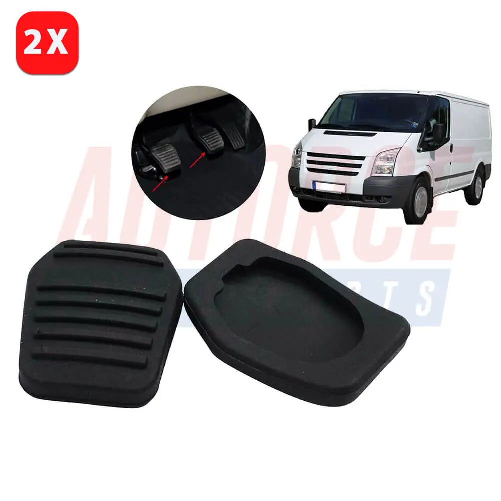 2 Pcs Brake Pedal Pad Rubbers For FORD Cougar Focus Mondeo Scorpio Transit Mk 6-7 (2000 - 2014) 1076899, 6789917 | AUTORCE