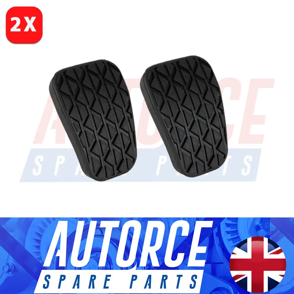 2 Pcs Clutch Brake Pedal Pad Rubber Covers For FORD Fiesta Mk6 Ecosport KA+ B-max (2009 Onward) 1534502 | AUTORCE