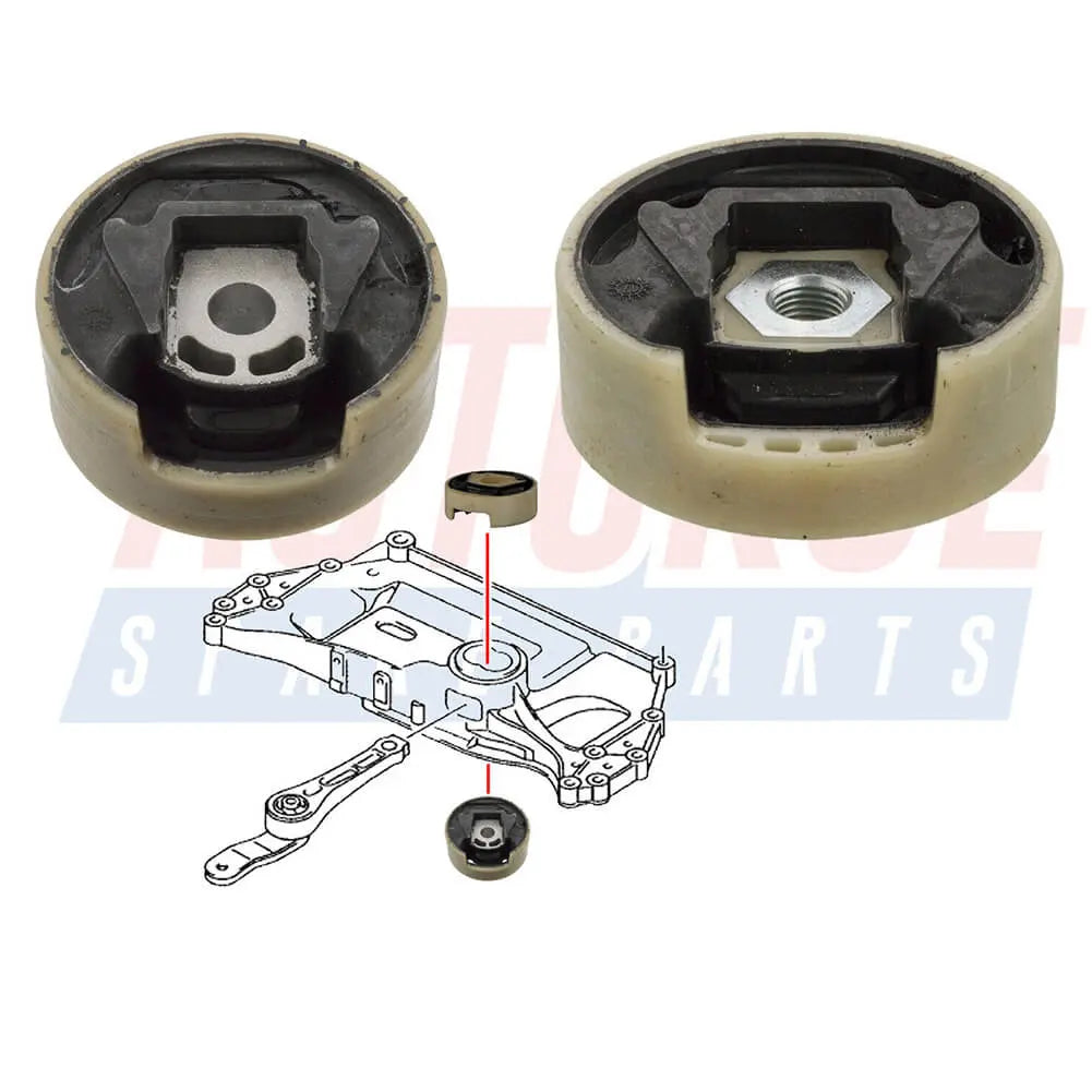 Lower Upper Set Engine Mounting For Skoda Octavia Superb Yeti (2004 - 2015) 1K0199867A, 1K0199868A | AUTORCE