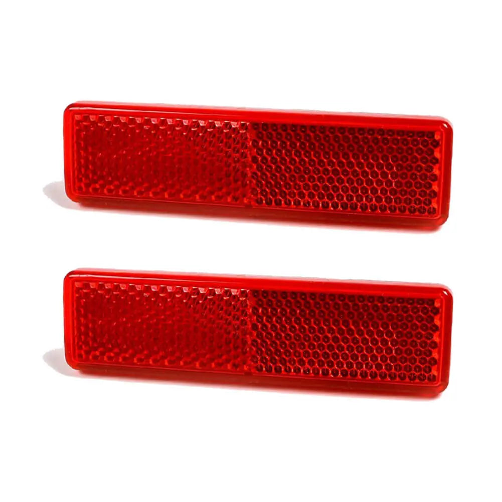 2 Pcs Rear Bumper Reflecto For Opel Vivaro (2001 - Onwards) 09160858, 4500558, 7700353184 | AUTORCE