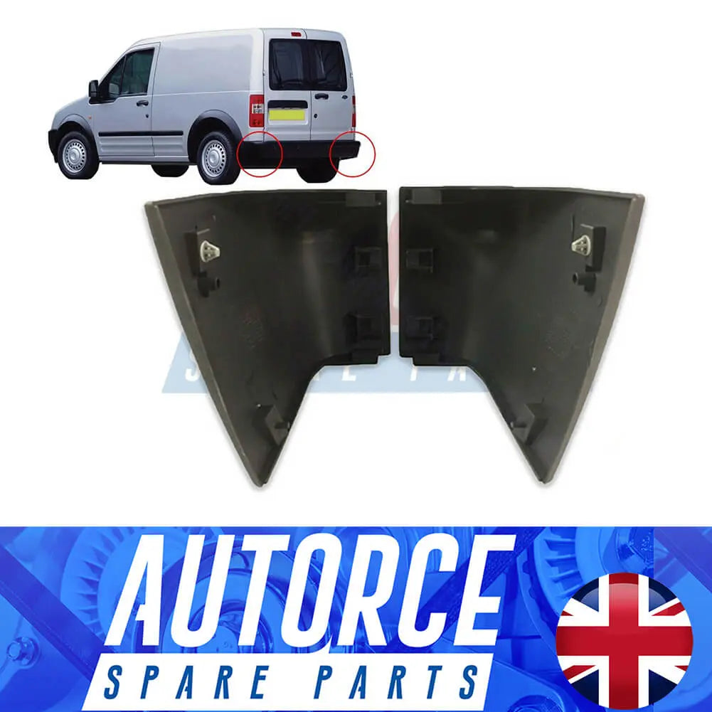 Rear Bumper Corner End Cap Left Right Side For Ford Tourneo Connect (2002 - 2013) 2T1417926ADYBB4, 2T1417927ADYBB4 | AUTORCE