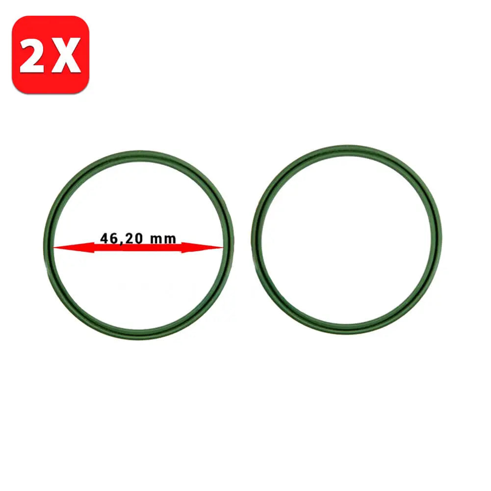 2 Pcs Turbo Intercooler Hose Pipe Seal O-ring Gasket 46,20 mm For Seat Ibiza Cordoba Altea Toledo Leon - 3C0145117B | AUTORCE