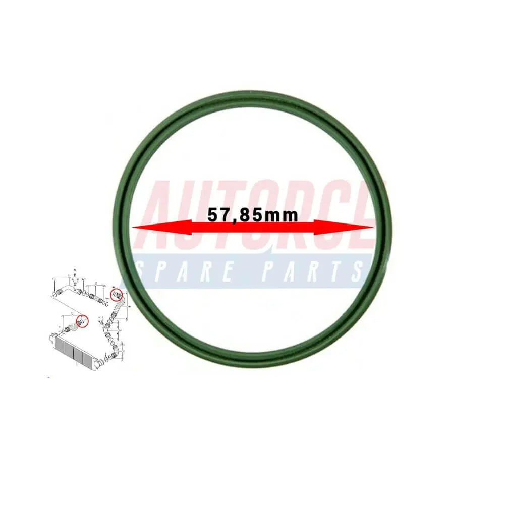 4 Pcs Intercooler Turbo Hose Pipe Seal O‑ring Gasket 57,85 Mm For Audi A3 A6 TT A4 - 3C0145117F | AUTORCE