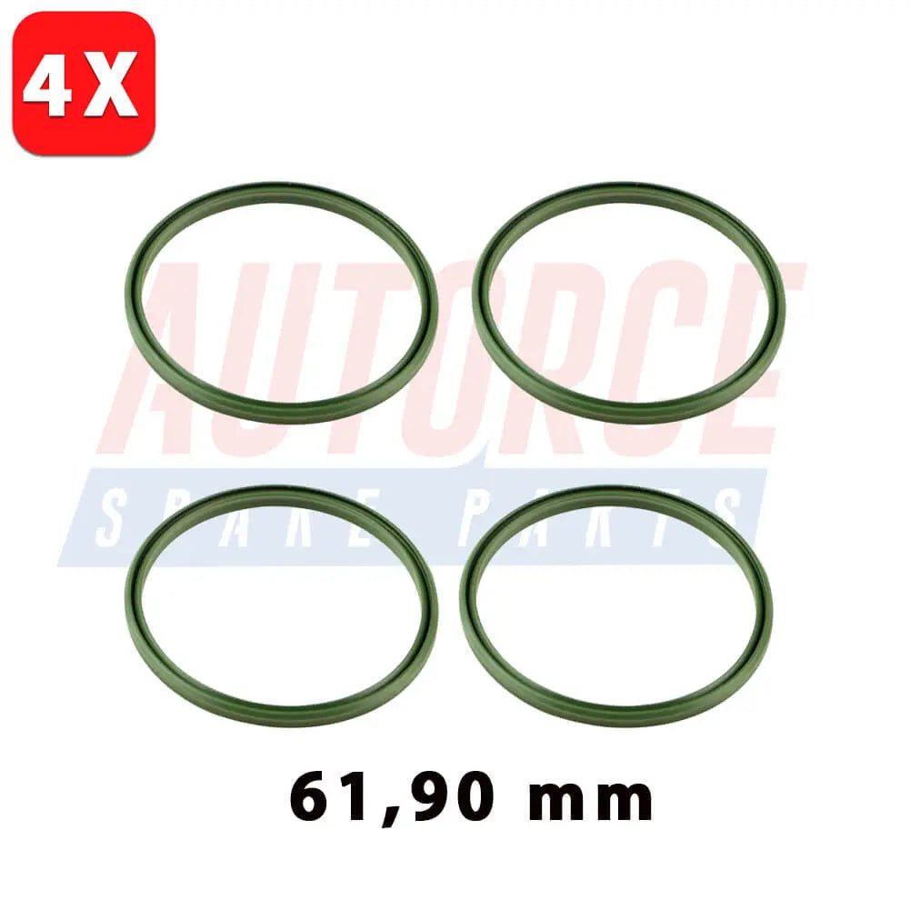 4 Pcs Intercooler Turbo Hose Pipe Seal O‑ring Gasket 61,90 Mm For VW Transporter Caddy - 3C0145117H, 1J0145117A | AUTORCE