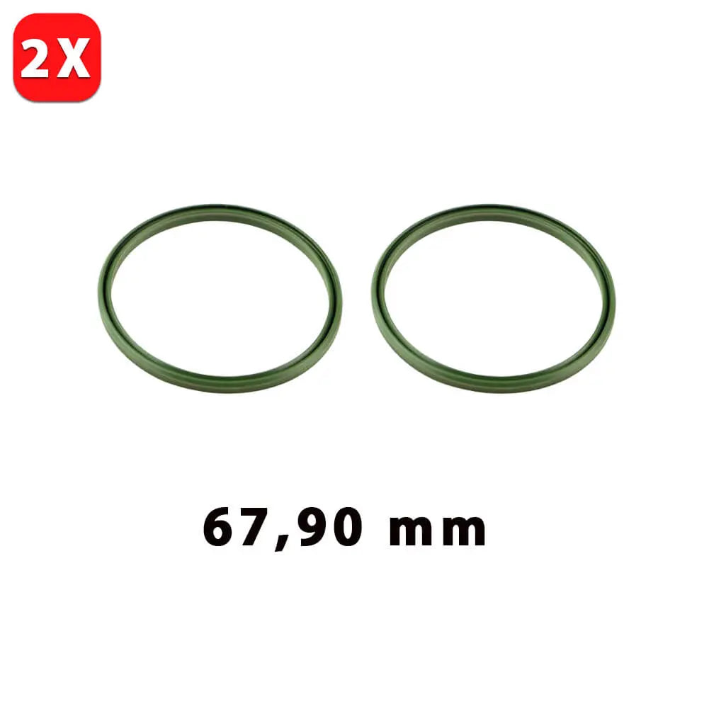 2 Pcs Intercooler Turbo Hose Seal O‑ring Gasket 67,90 Mm For VW Phaeton Touareg Multivan Transporter - 3C0145117K, 7L6145117 | AUTORCE