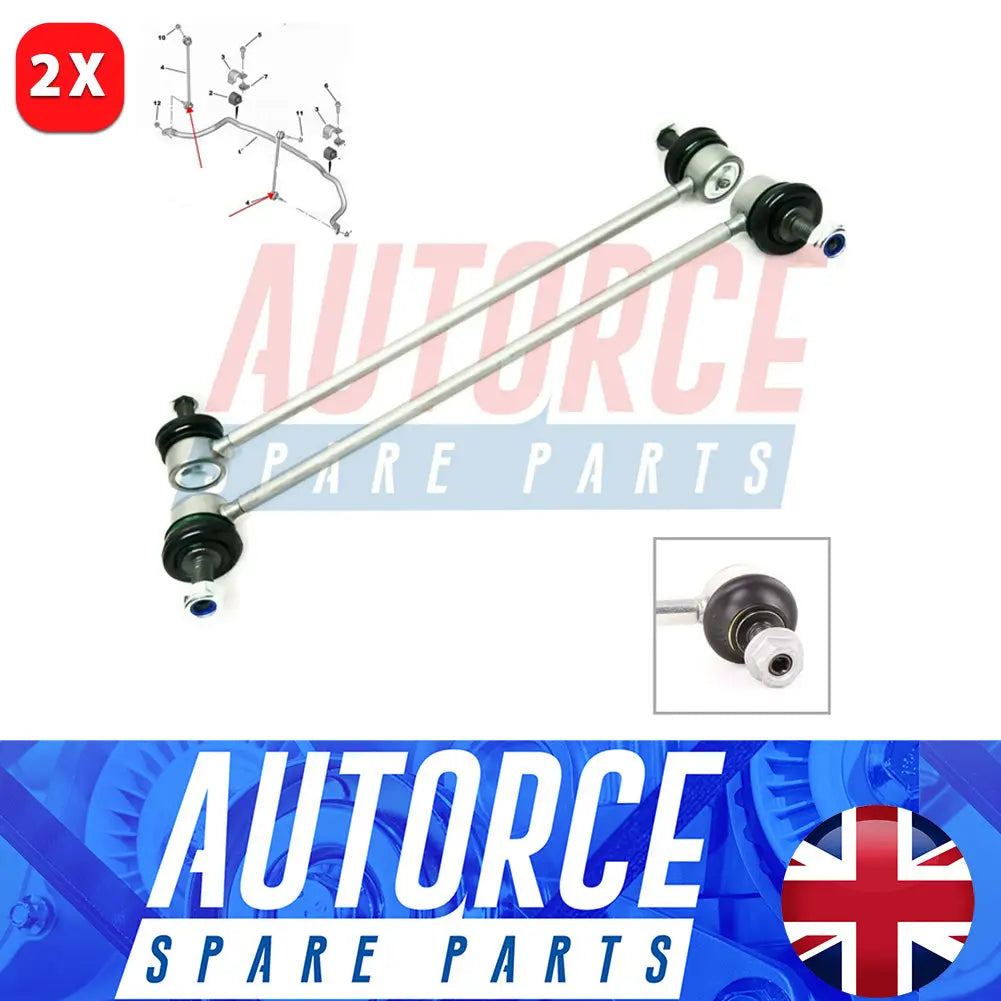 2 Pcs Front L/R Stabiliser Anti Roll Bar Drop Links For Vauxhall Crossland For DS DS3 For Opel Crossland - 5087.69, 5087.54, 5087.68 | AUTORCE