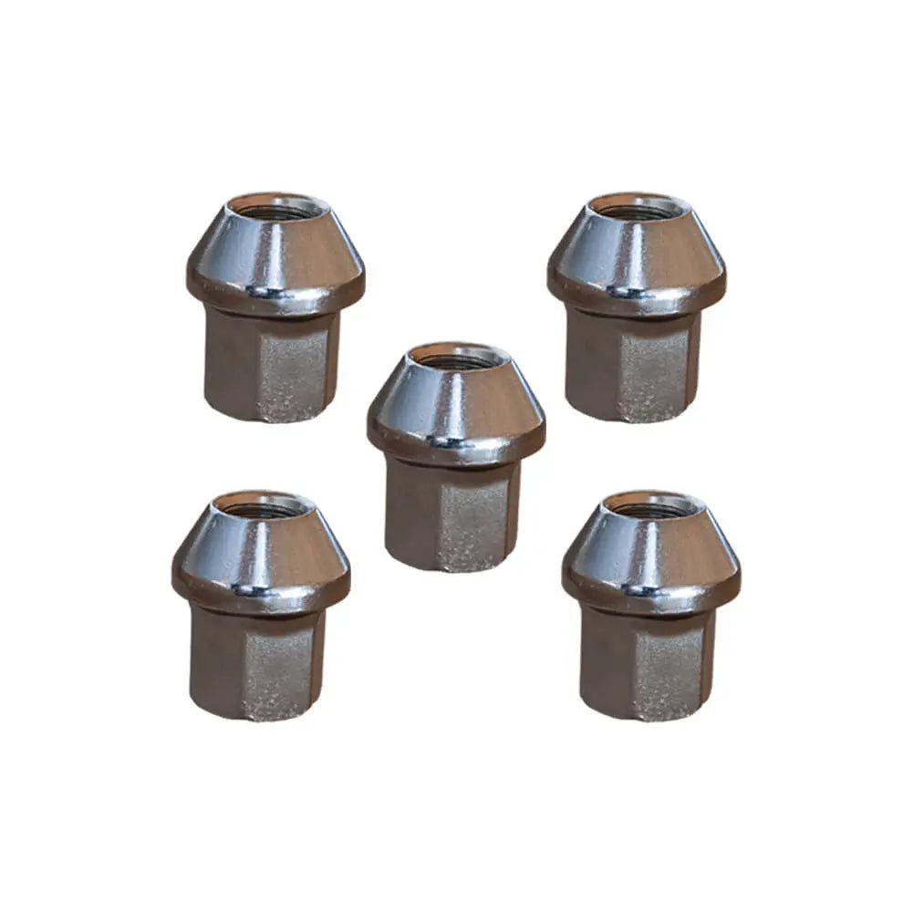 5 Pcs Alloy Wheel Nuts M12 X 1.5 For Ford Fiesta Focus Fusion Mondeo Transit Connect Transit - 30666349, 1567143, 1454051 | AUTORCE