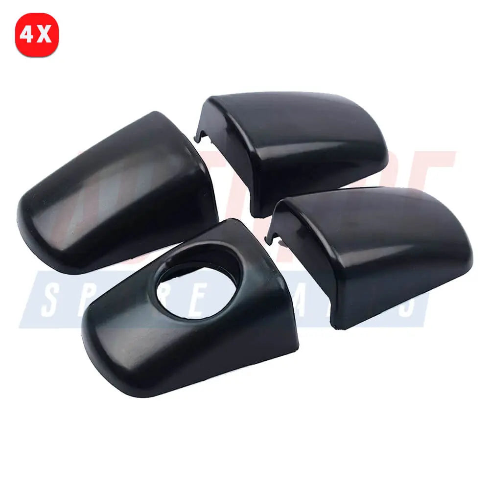 4 Pcs Door Handle End Caps Trim Set For Fiat Scudo (2007 - 2016) 9681634988, 9101GG, 9101GP, 9101CR | AUTORCE