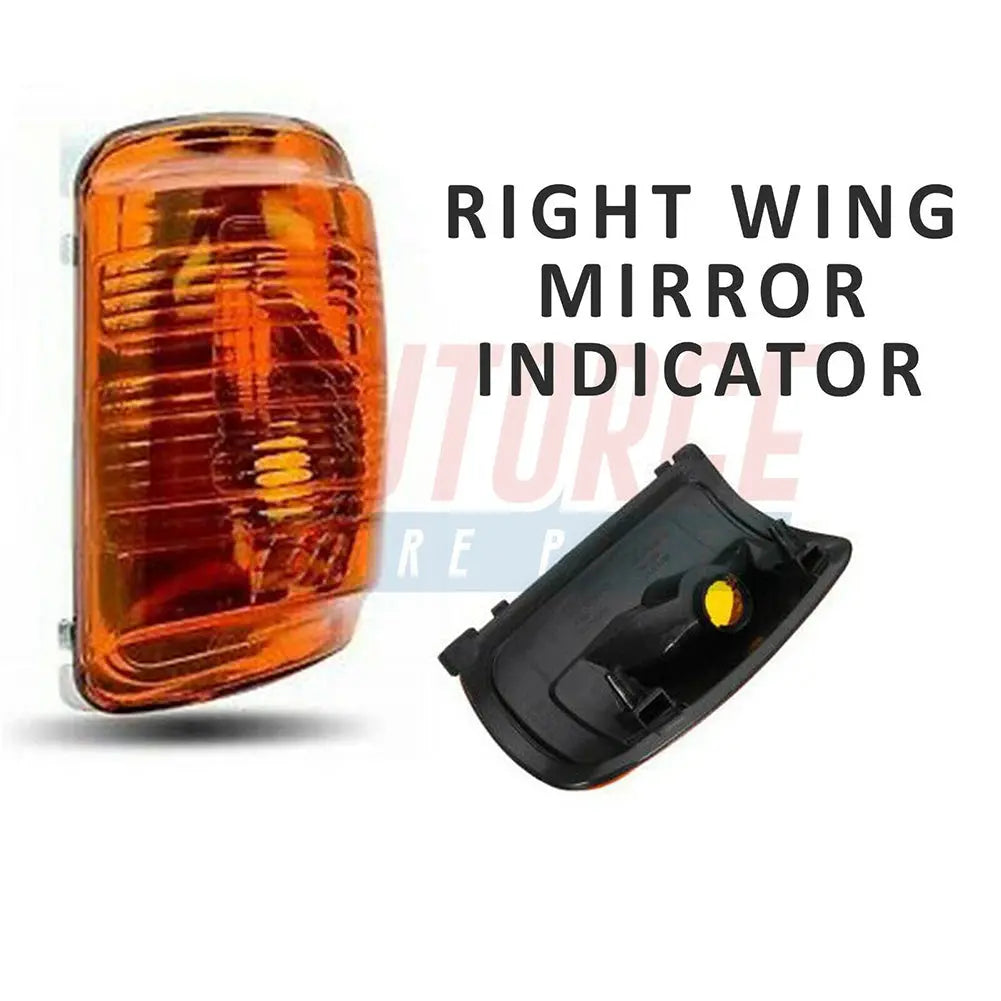 2 Pcs R/L Door Wing Mirror Indicator Lamp Lens For Ford Transit Mk8 (2013 - Onwards) BK3113B382BB, BK3113B381BB | AUTORCE