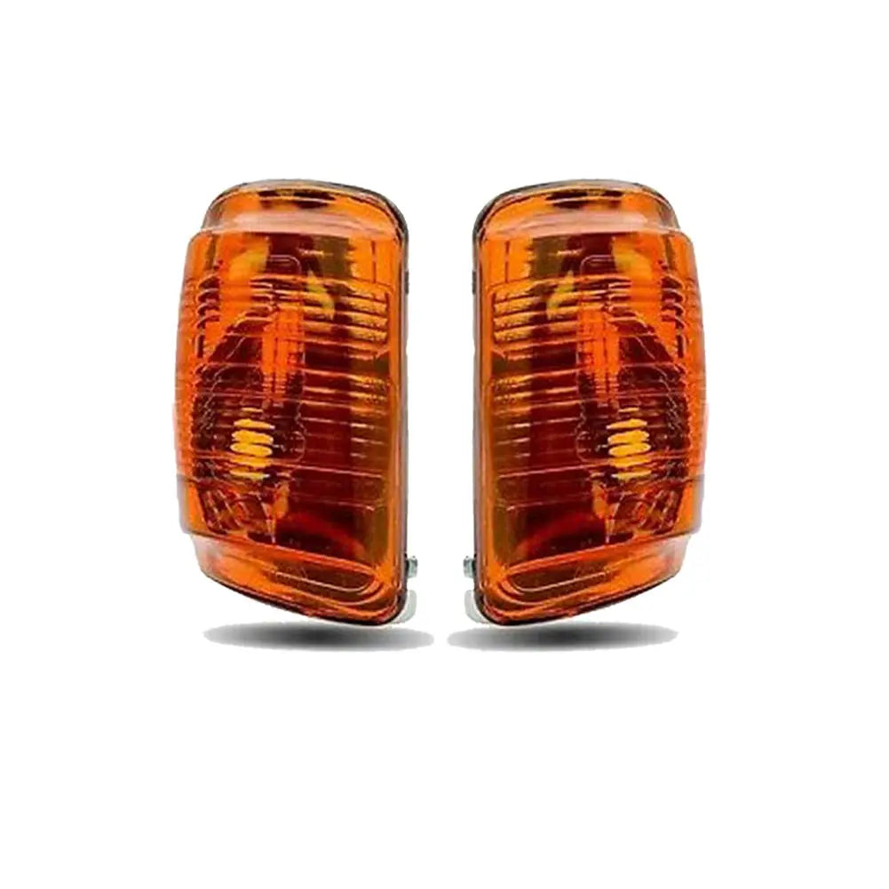 2 Pcs R/L Door Wing Mirror Indicator Lamp Lens For Ford Transit Mk8 (2013 - Onwards) BK3113B382BB, BK3113B381BB | AUTORCE