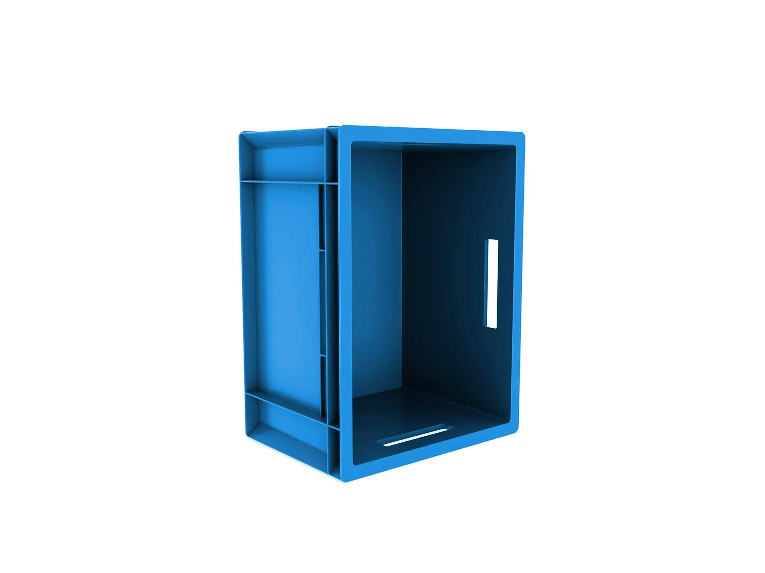 20 Lt Industrial Plastic Storage Euro Crate Box (300x400x230mm) Blue | AUTORCE