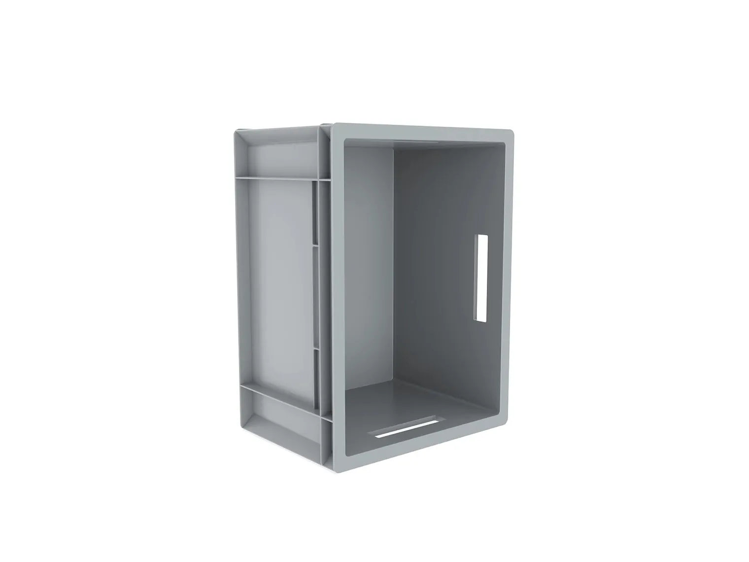 20 Lt Industrial Plastic Storage Euro Crate Box (300x400x230mm) Grey | AUTORCE