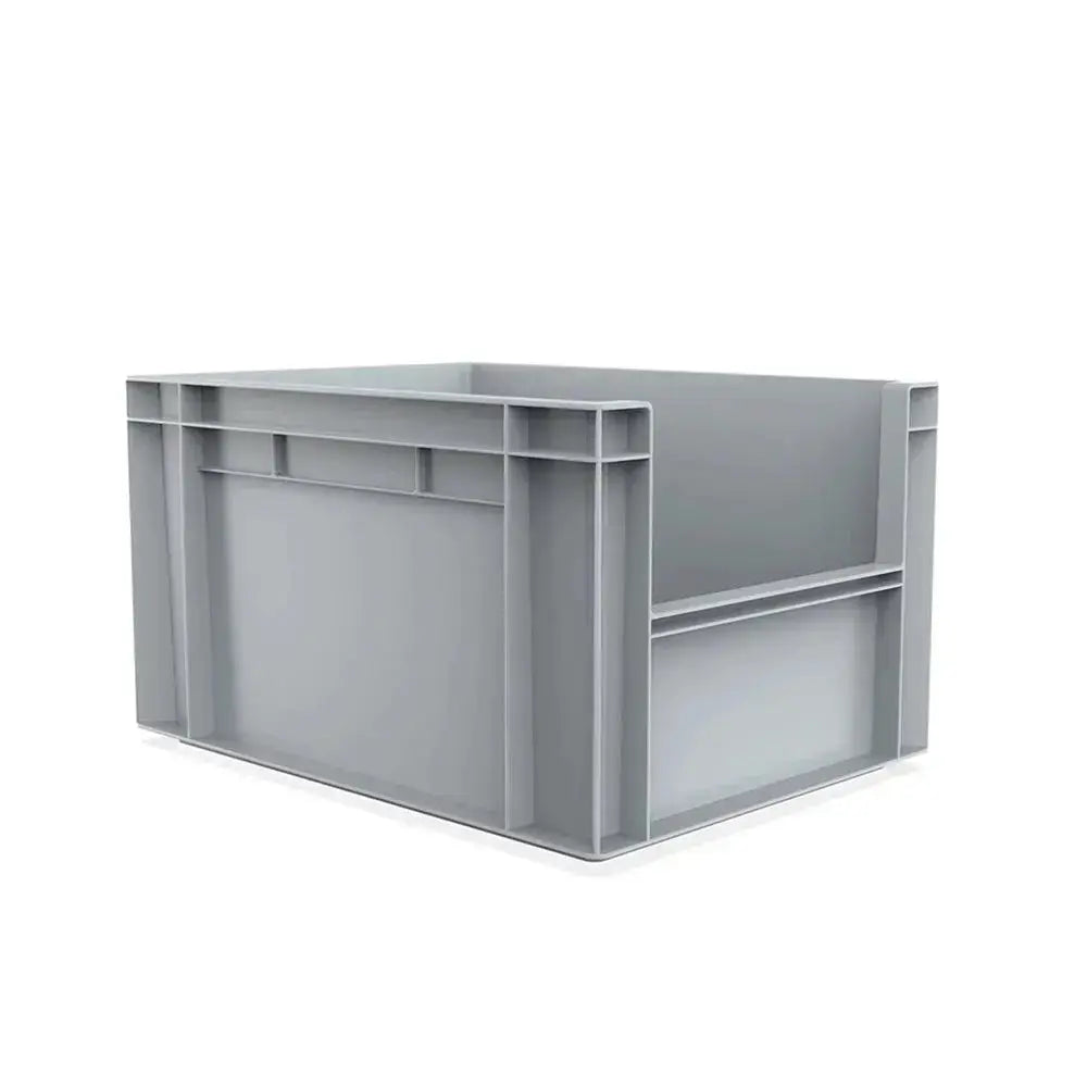 20 Litre Open Front Industrial Storage Box (300x400x230mm) Grey | AUTORCE