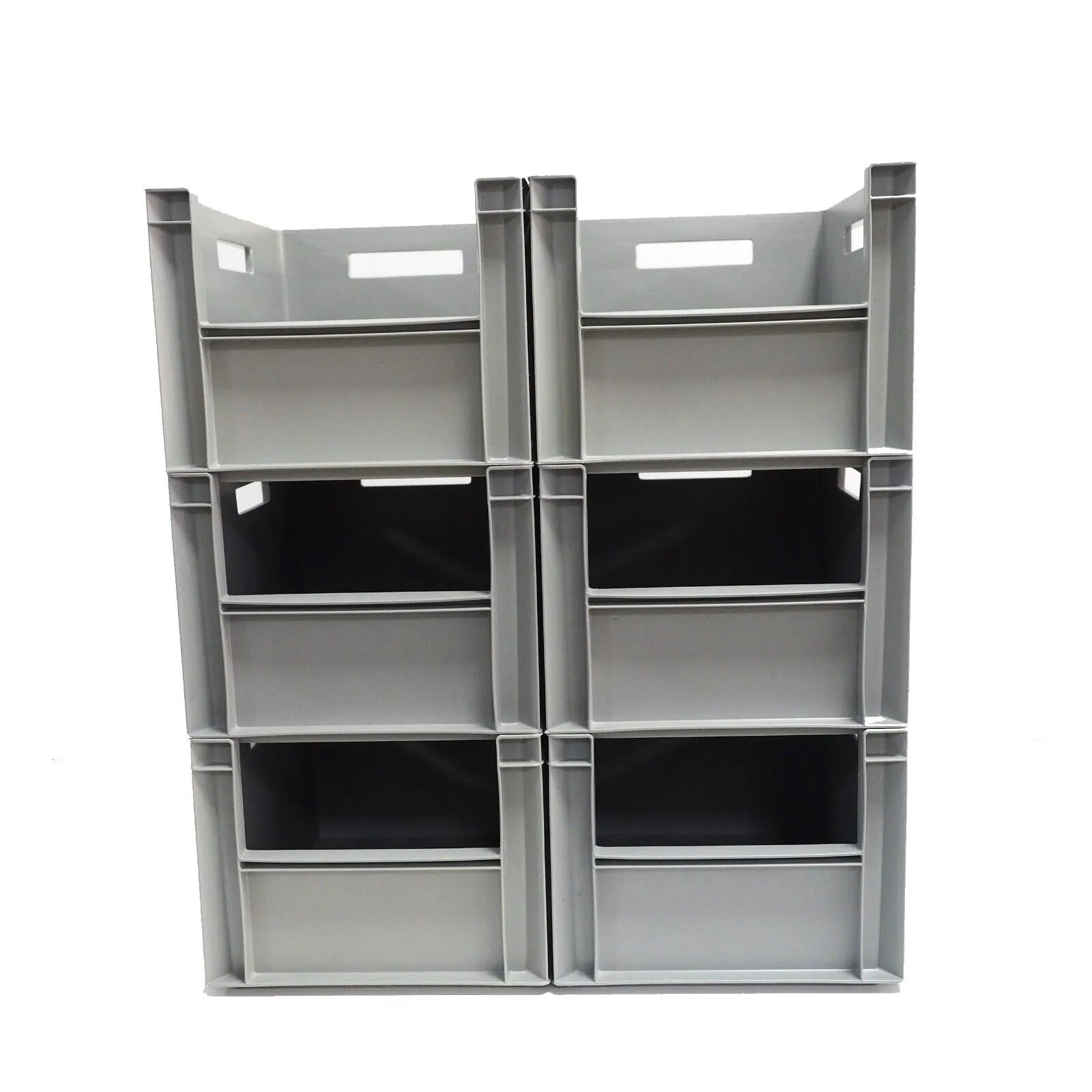 20 Litre Open Front Industrial Storage Box (300x400x230mm) Grey | AUTORCE