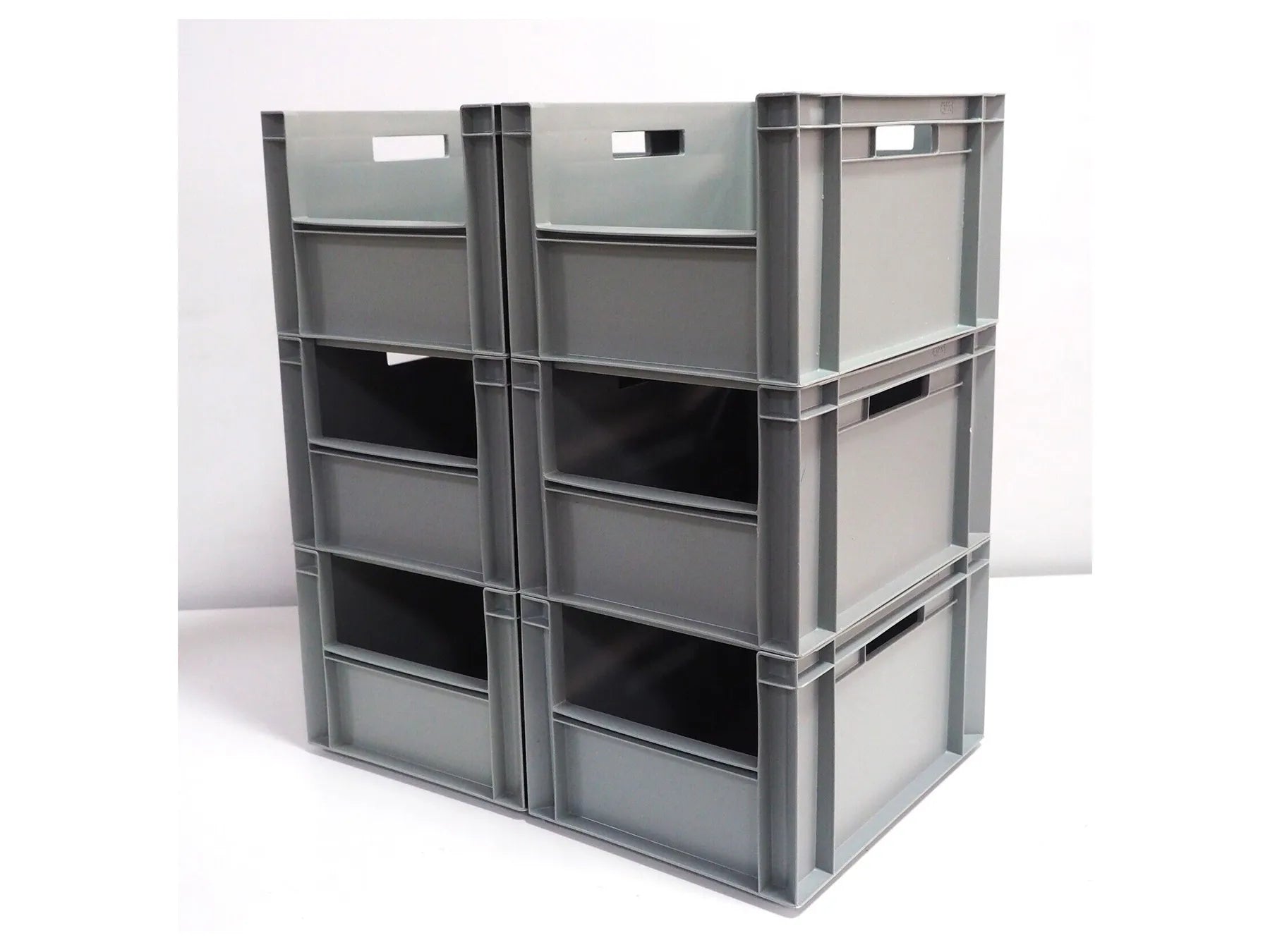 20 Litre Open Front Industrial Storage Box (300x400x230mm) Grey | AUTORCE