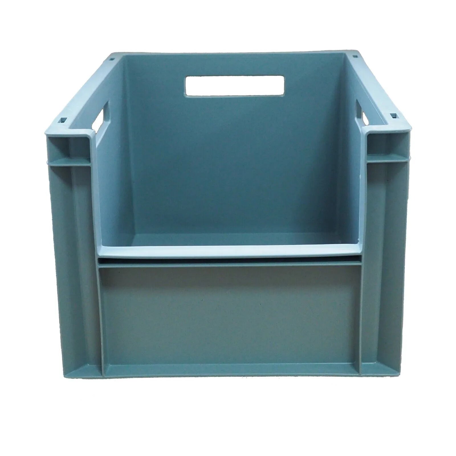 20 Litre Open Front Industrial Storage Box (300x400x230mm) Grey | AUTORCE