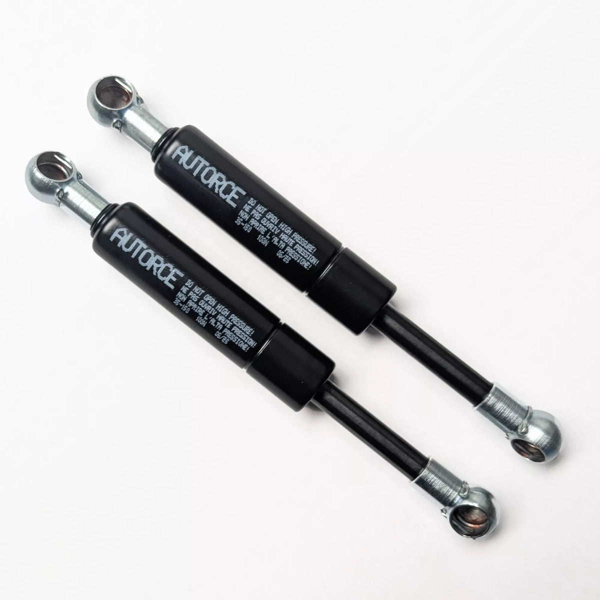 200N Gas Strut Pair – M6 Ball Heads | 150mm Open Length | 35mm Stroke | Heavy Duty Lift Support (Set of 2) | AUTORCE
