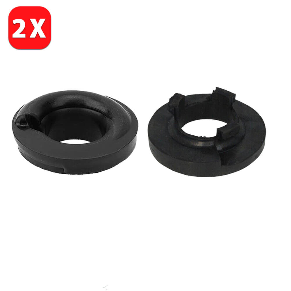 Rear Axle Upper And Lower Spring Rubber Pads Set 7H0511149B, 7H0511150B