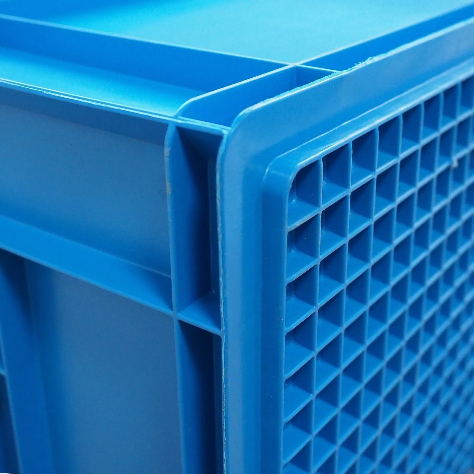 66 Litre Open Front Plastic Storage Box (400x600x340mm) Blue | AUTORCE