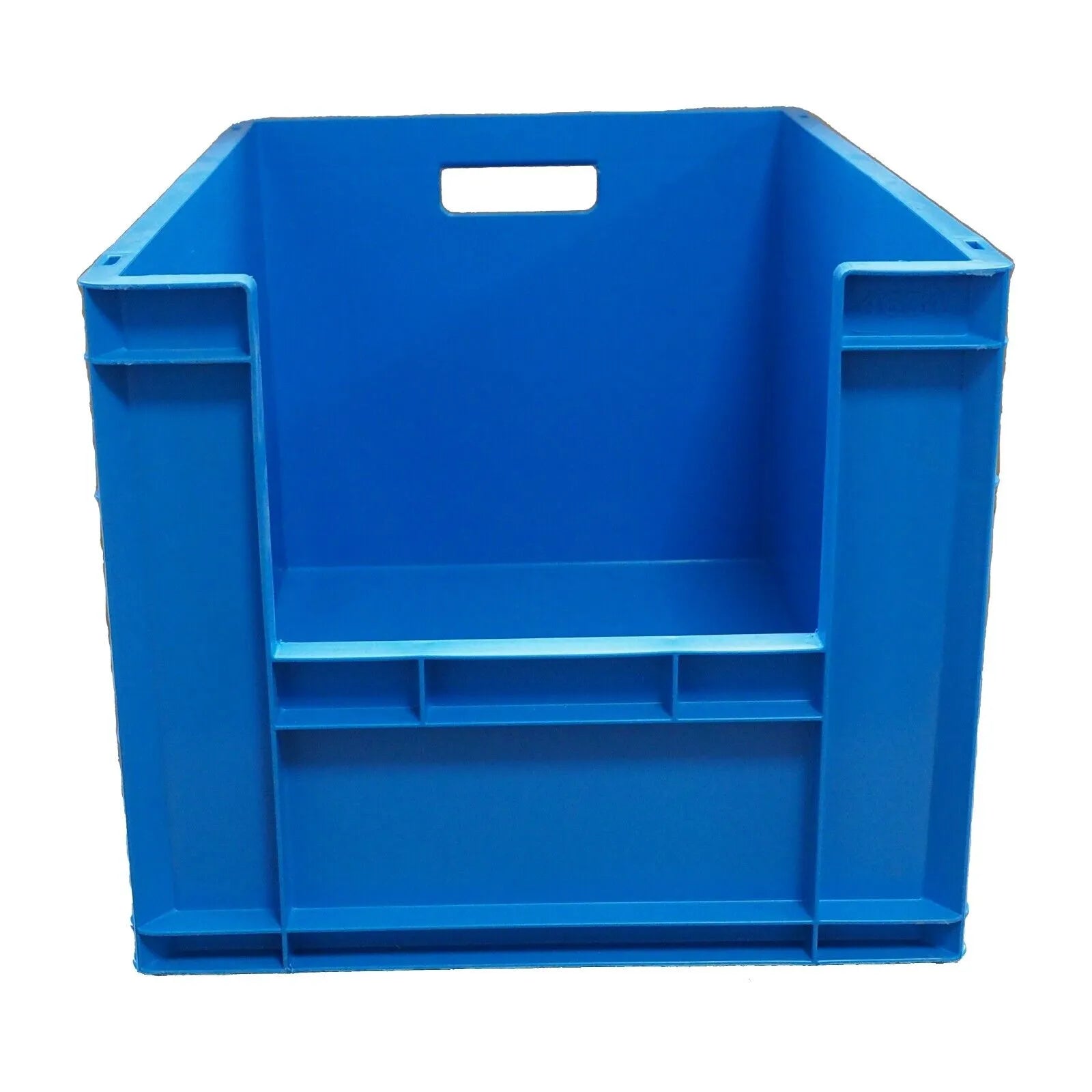 66 Litre Open Front Plastic Storage Box (400x600x340mm) Blue | AUTORCE