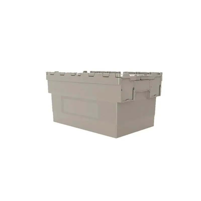 60 Litre Attached Lid Industrial Storage Box (400x600x320mm)