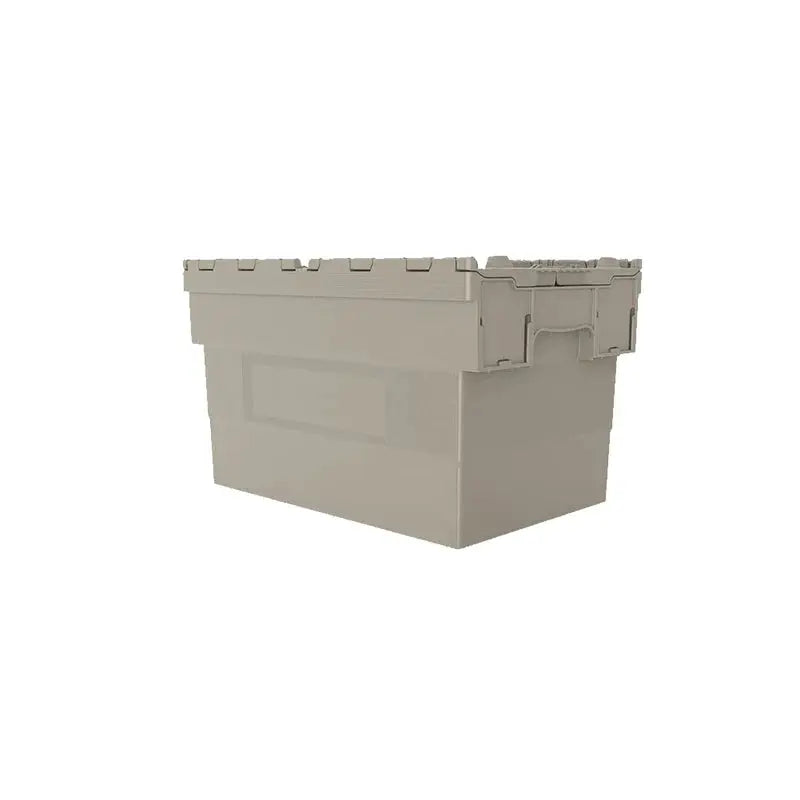 70 Litre Attached Lid Industrial Storage Box (400x600x365mm)