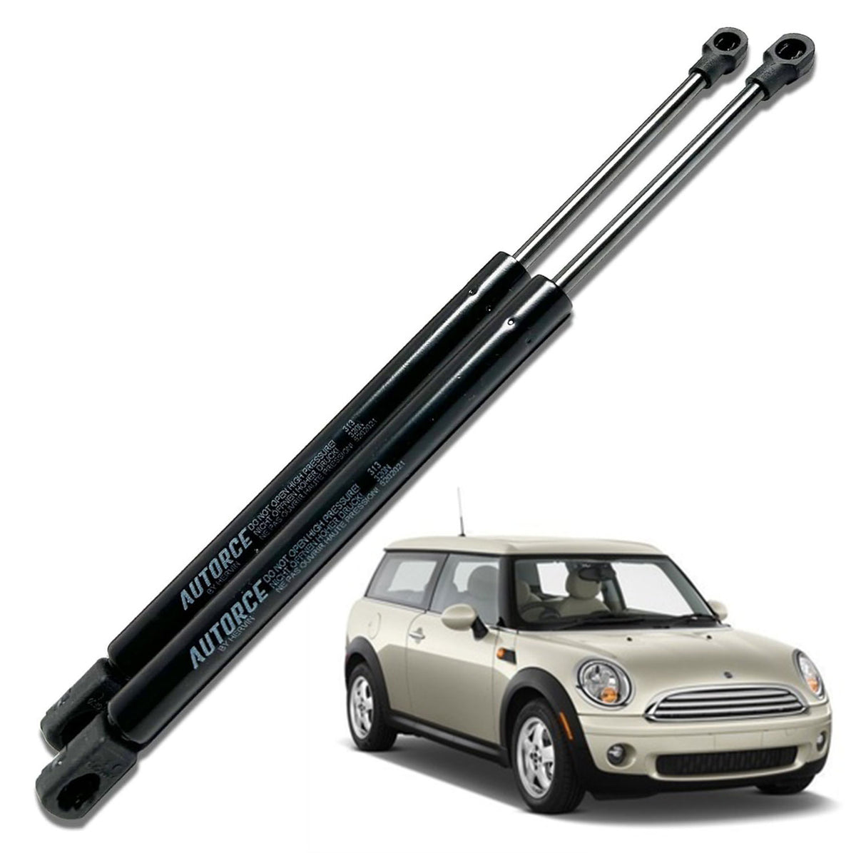 Pair Rear Tailgate Boot Gas Struts for Mini Clubman R55 160N 51247167442