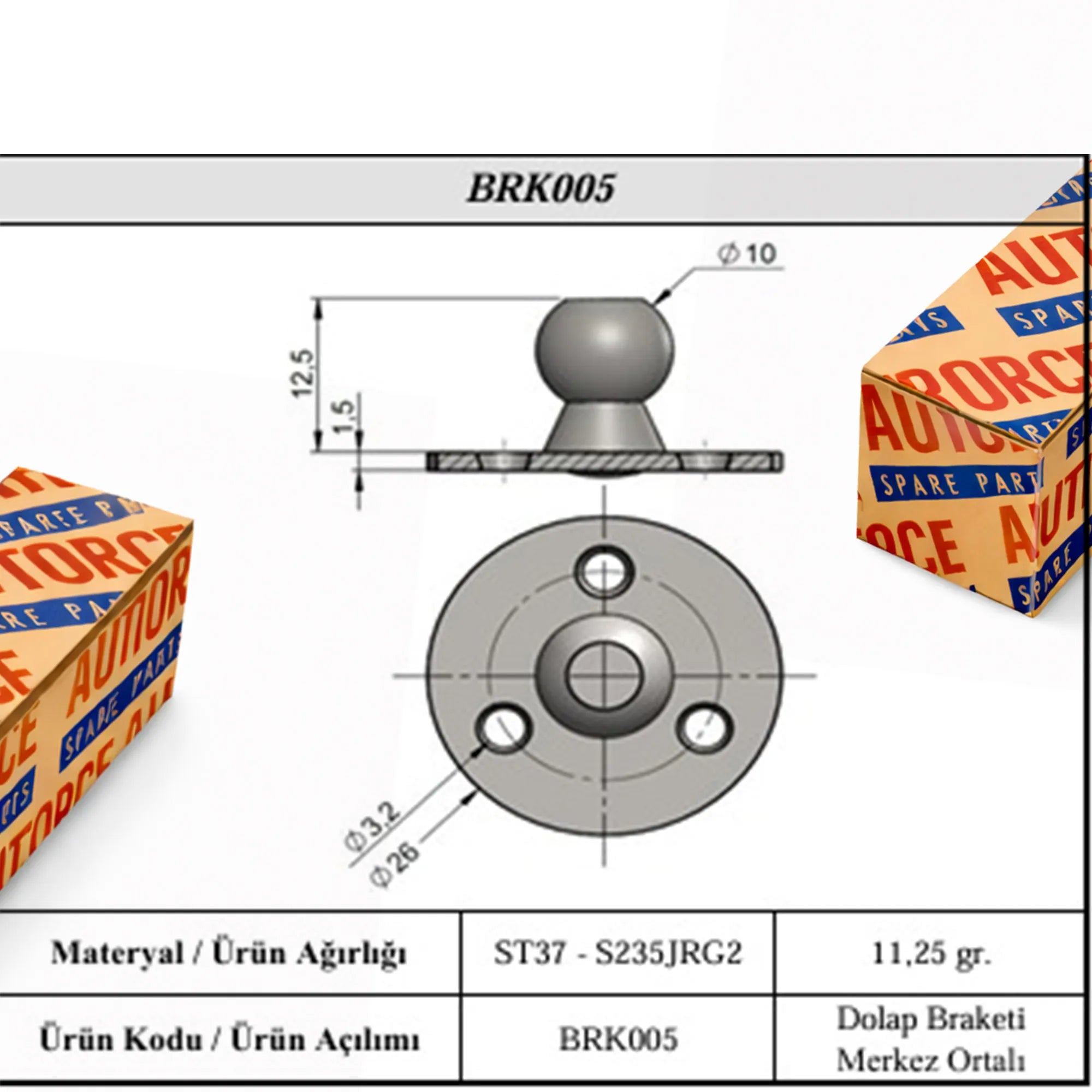 10mm ball socket gas strut connection with mixed L and flat brackets for an indoor storage chest lid