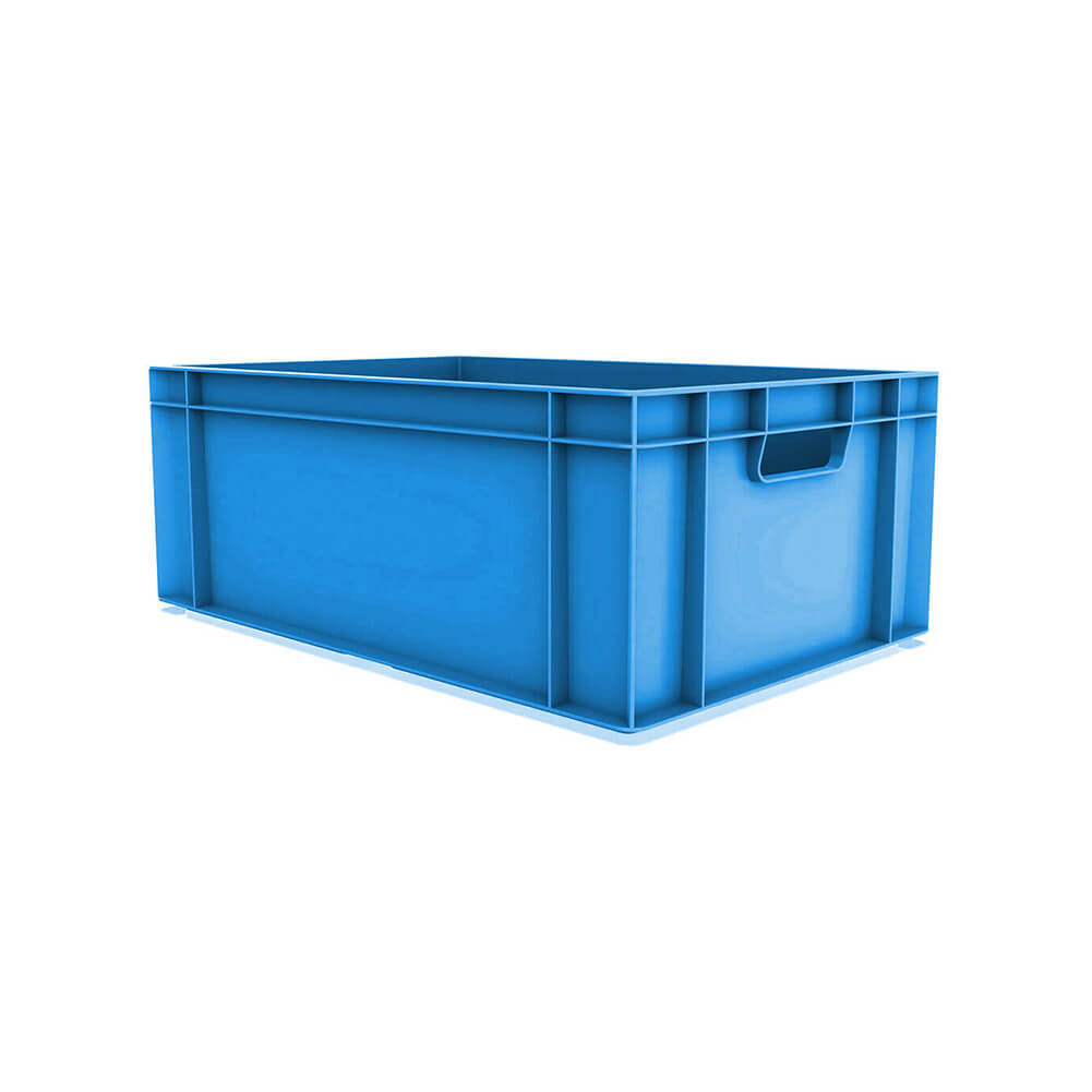 Euro Stacking Industrial Plastic Storage Boxes - Heavy Duty Container Crate Box