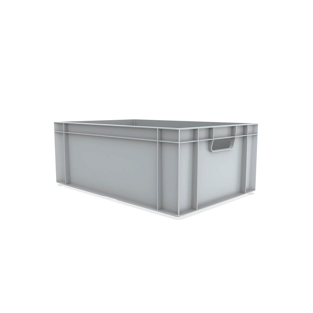 Euro Stacking Industrial Plastic Storage Boxes - Heavy Duty Container Crate Box