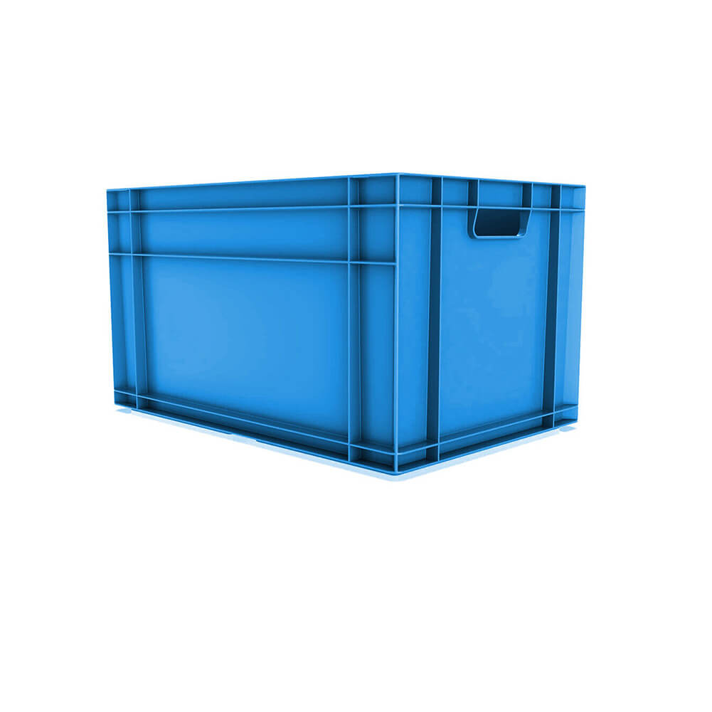 Euro Stacking Industrial Plastic Storage Boxes - Heavy Duty Container Crate Box