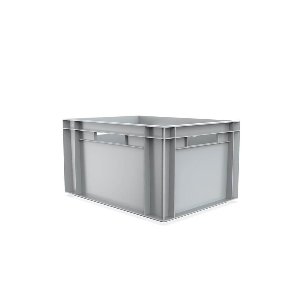 Standard Euro Industrial Plastic Storage Boxes 20 Litre - Heavy Duty Container Crate