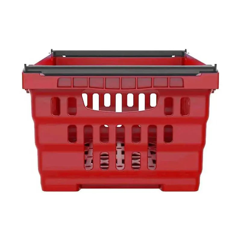 20L Bale Arm Crate 300x400x200mm – Heavy-Duty Storage Box -  Red