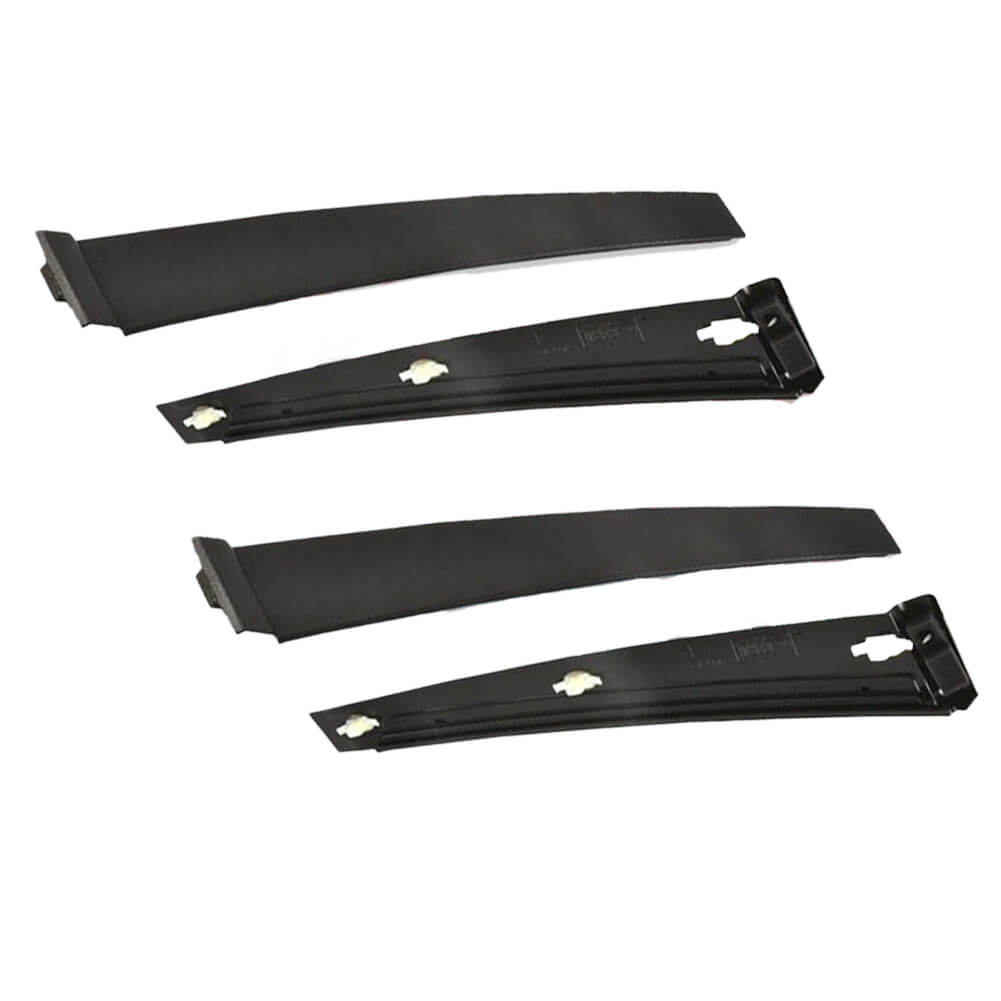 7N11N25458AA Door Pillar Moulding Trim Set Panel For Ford