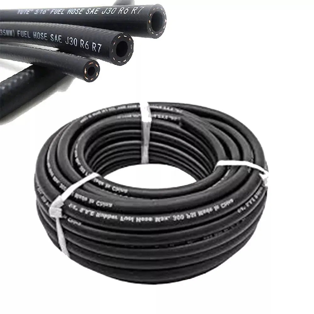 1 Mt Rubber Reinforced Fuel Hose Pipe Line Fuel Engine For Petrol Diesel Oil Or Water | AUTORCE