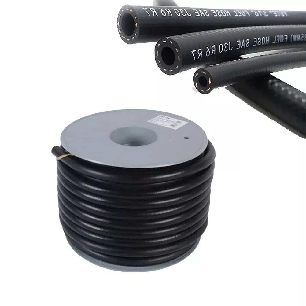 1 Mt Rubber Reinforced Fuel Hose Pipe Line Fuel Engine For Petrol Diesel Oil Or Water | AUTORCE